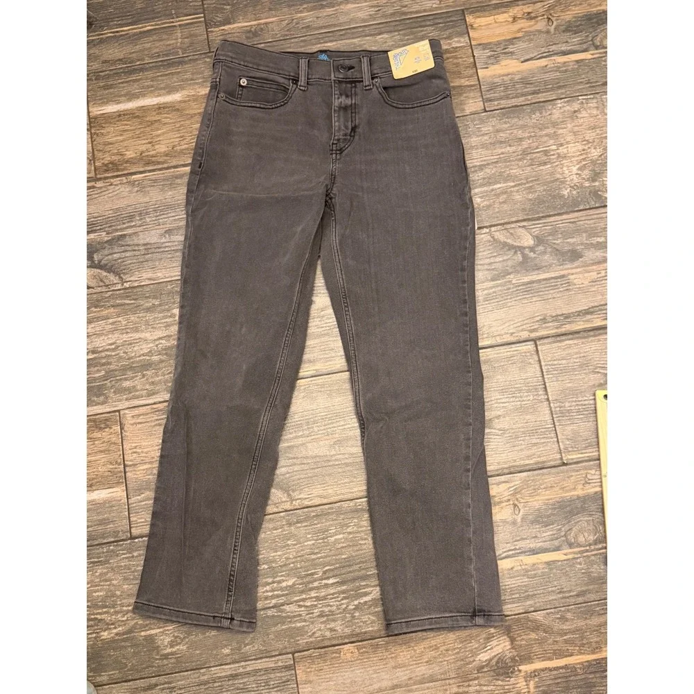 Thereabouts Boys 10 Husky Taper Fit Advanced Flex 360 Jeans Bundle Blue Grey 2PK
